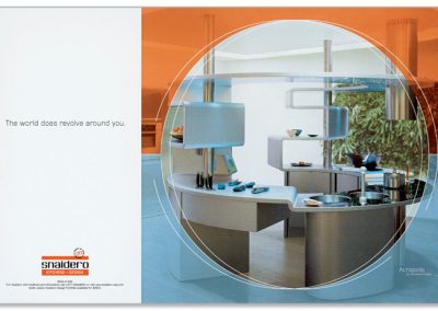 Snaidero Kitchens Spread Advertisement
